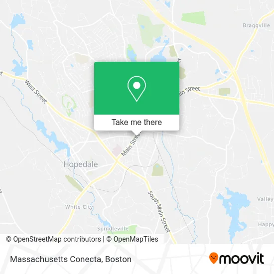 Massachusetts Conecta map