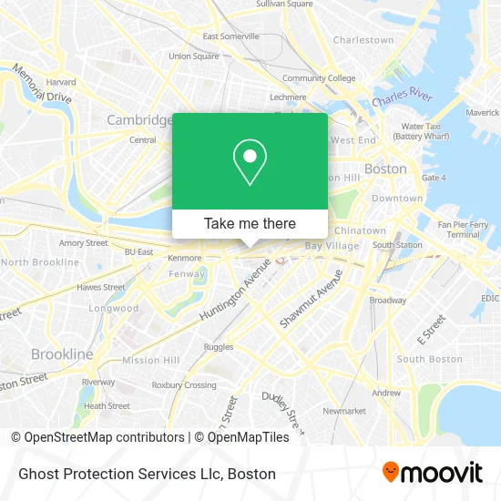 Ghost Protection Services Llc map