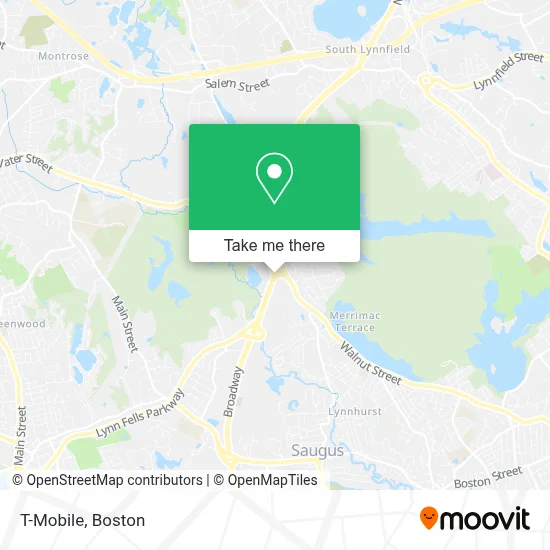 T-Mobile map