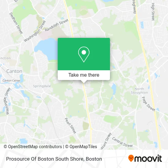 Prosource Of Boston South Shore map