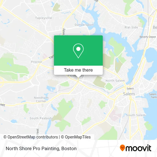 North Shore Pro Painting map