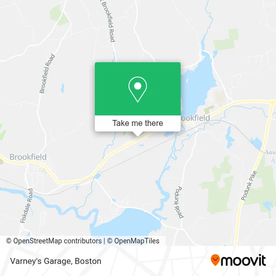 Varney's Garage map
