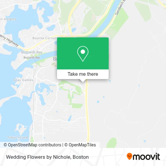 Wedding Flowers by Nichole map