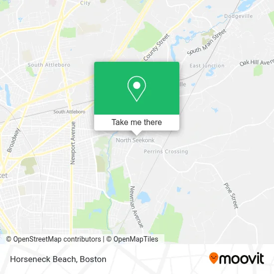 Horseneck Beach map