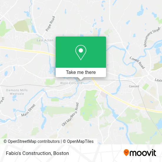 Fabio's Construction map