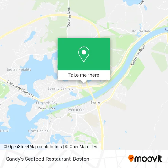 Sandy's Seafood Restaurant map