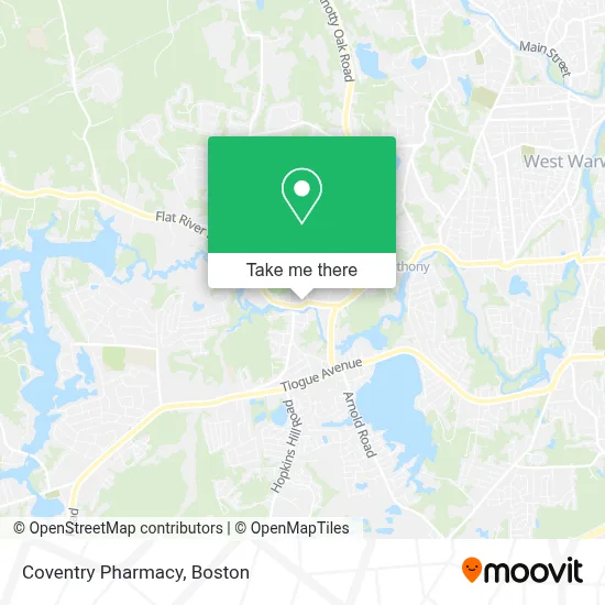 Coventry Pharmacy map