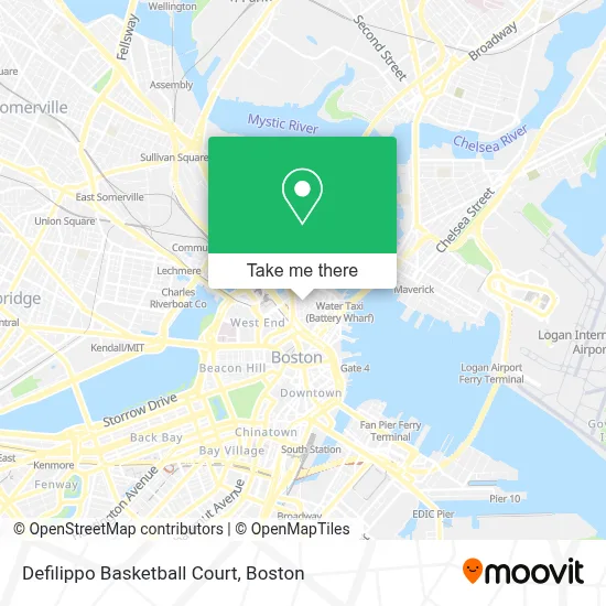 Defilippo Basketball Court map