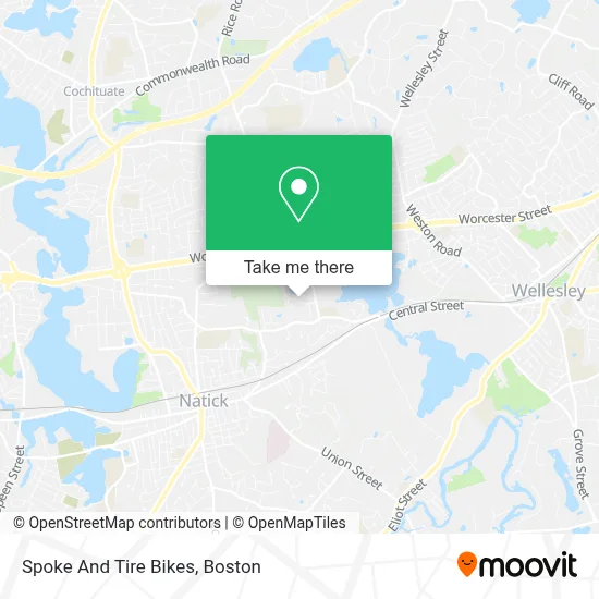 Spoke And Tire Bikes map
