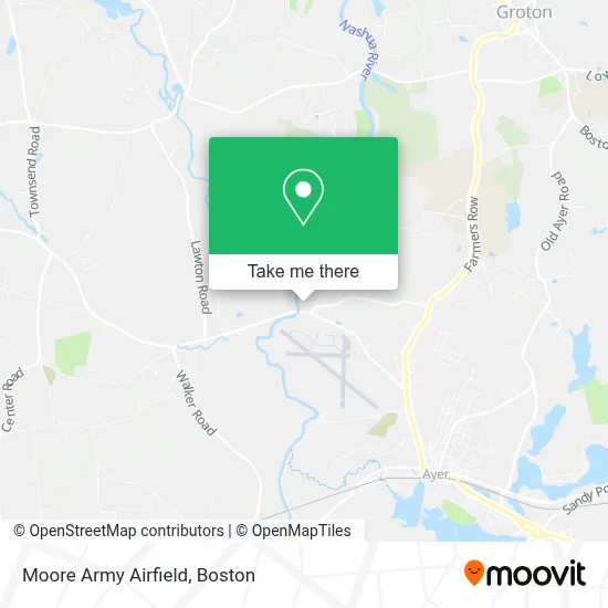 Moore Army Airfield map
