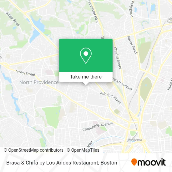 Brasa & Chifa by Los Andes Restaurant map
