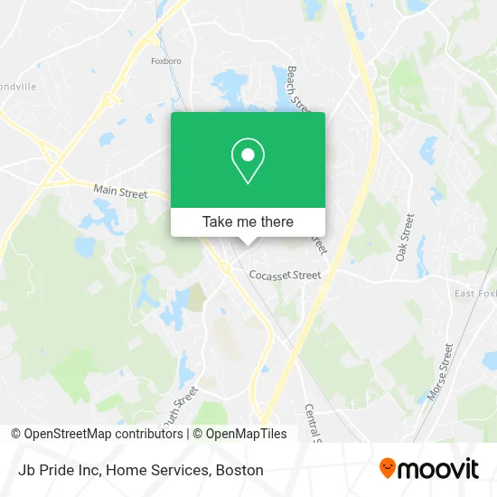 Jb Pride Inc, Home Services map