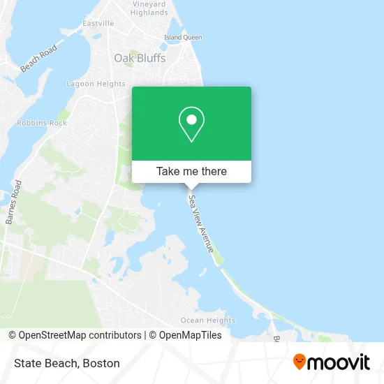 State Beach map