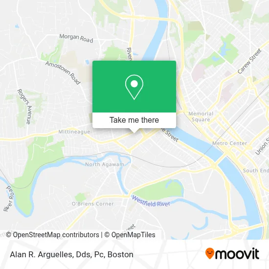 Alan R. Arguelles, Dds, Pc map