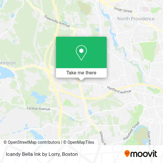 Icandy Bella Ink by Lorry map