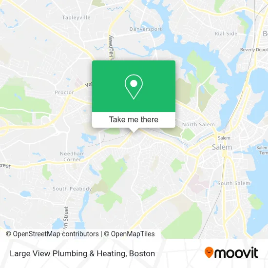 Large View Plumbing & Heating map