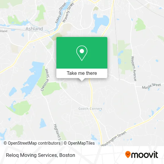 Reloq Moving Services map