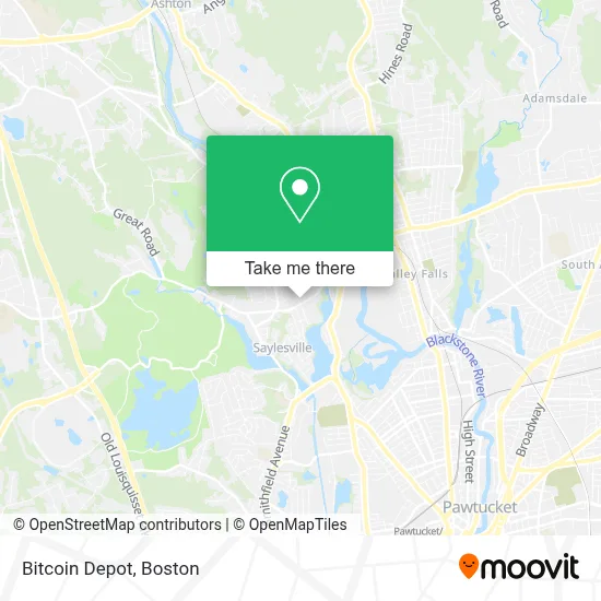 Bitcoin Depot map