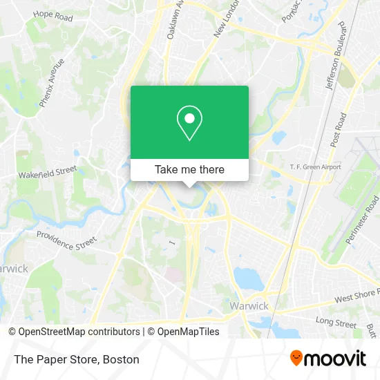 The Paper Store map