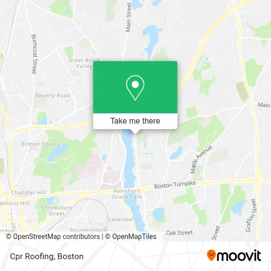 Cpr Roofing map