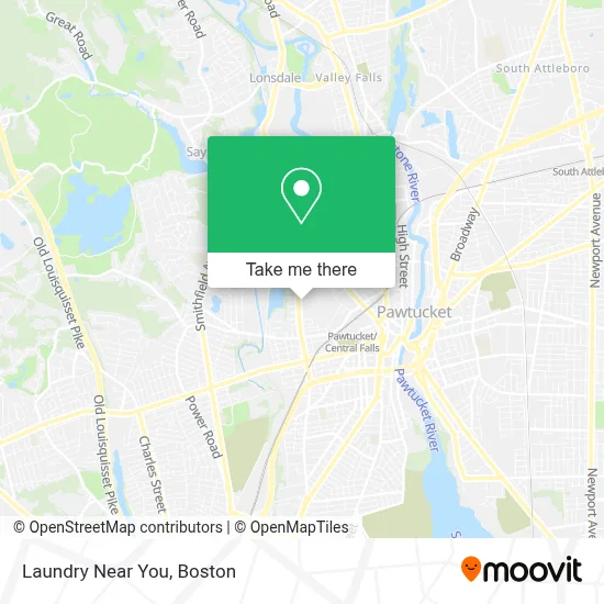 Laundry Near You map