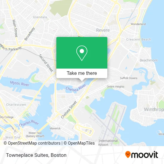 Towneplace Suites map