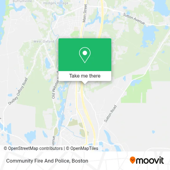 Community Fire And Police map