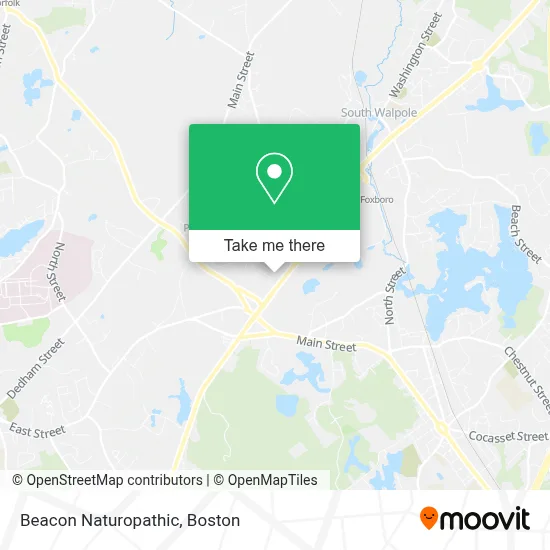 Beacon Naturopathic map