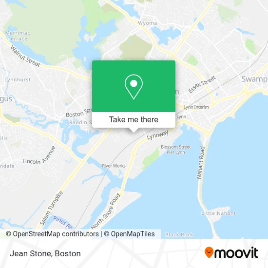 Jean Stone map