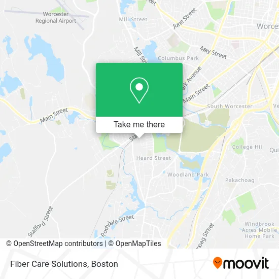 Fiber Care Solutions map