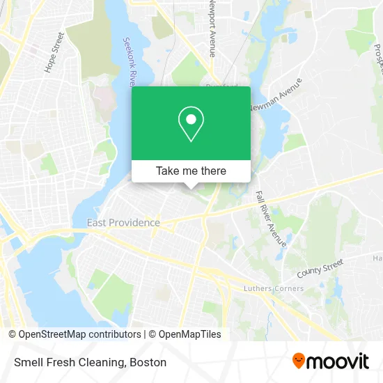 Smell Fresh Cleaning map