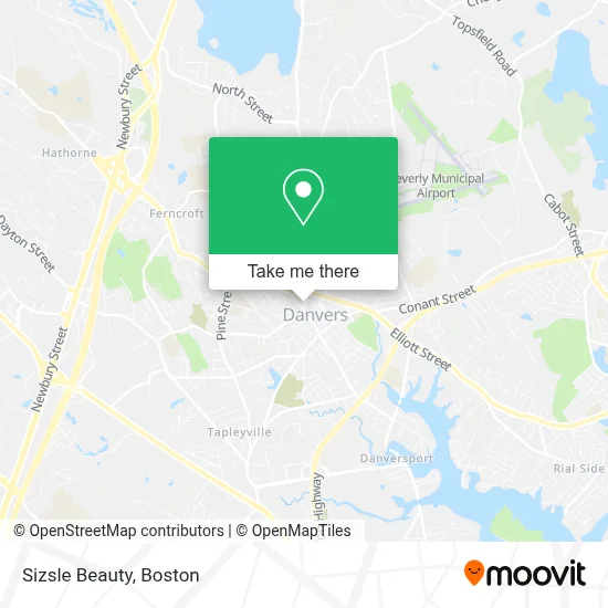 Sizsle Beauty map