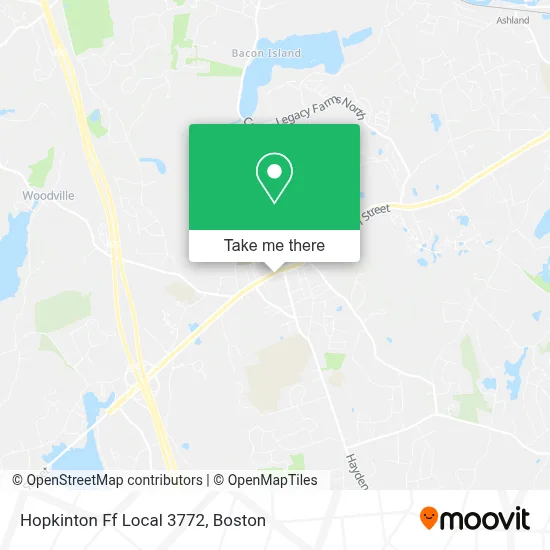 Hopkinton Ff Local 3772 map