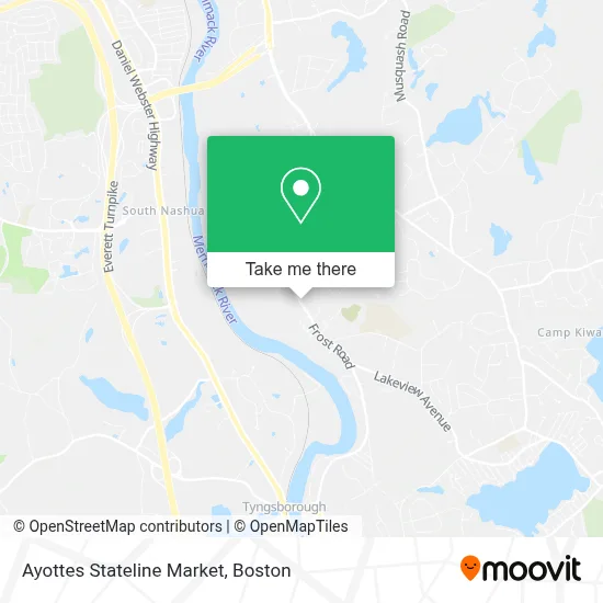 Ayottes Stateline Market map