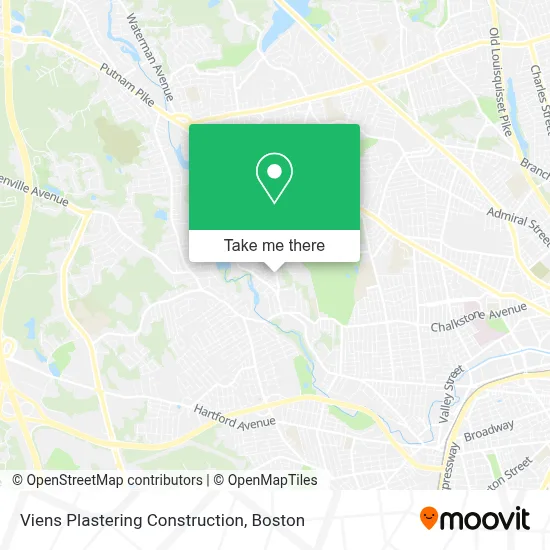 Viens Plastering Construction map