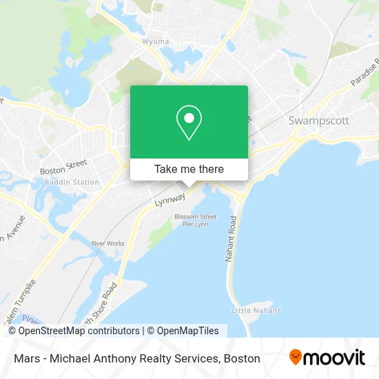 Mars - Michael Anthony Realty Services map