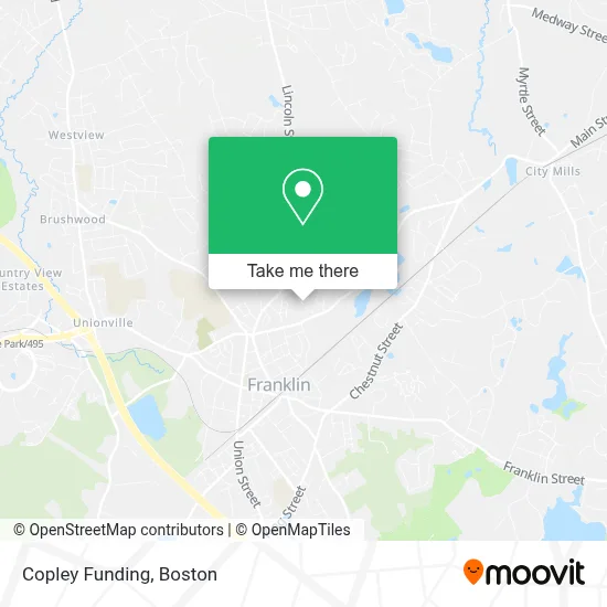 Copley Funding map