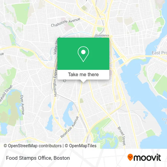 Food Stamps Office map