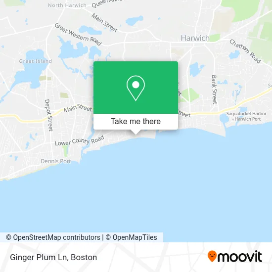 Ginger Plum Ln map