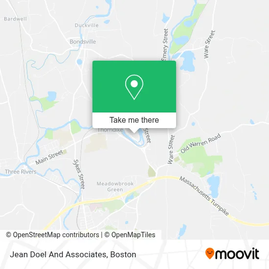 Jean Doel And Associates map