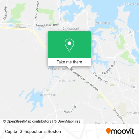 Capital G Inspections map