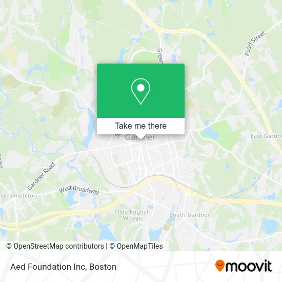 Aed Foundation Inc map