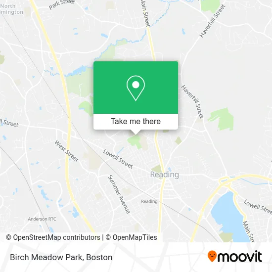 Birch Meadow Park map