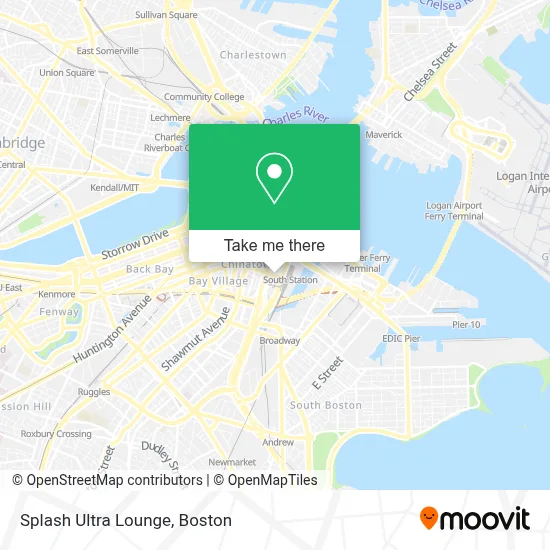 Splash Ultra Lounge map