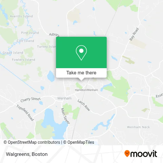Walgreens map