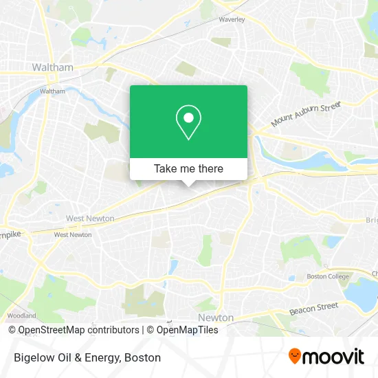 Bigelow Oil & Energy map