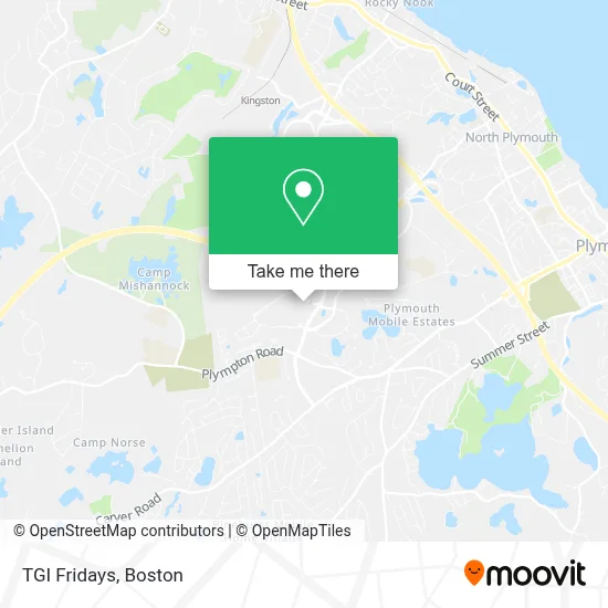 Tgi Fridays map