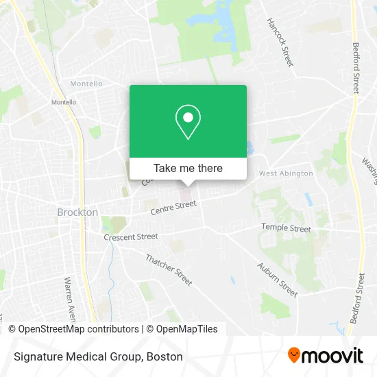 Signature Medical Group map