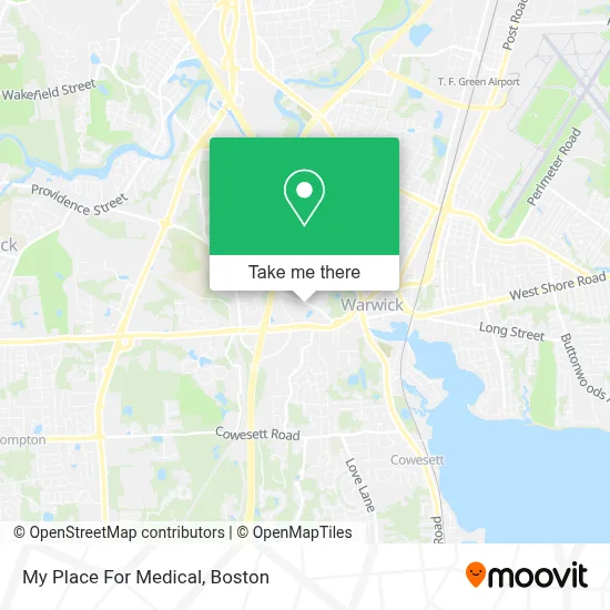 My Place For Medical map