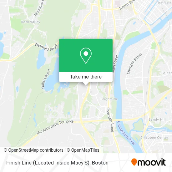 Finish Line (Located Inside Macy'S) map